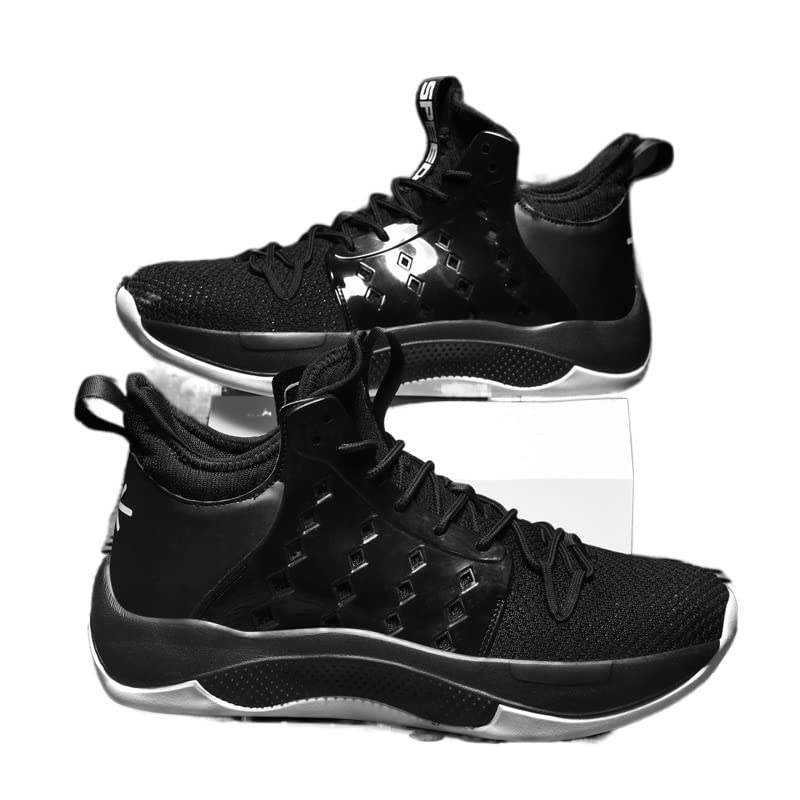 XADITON Men's & Women's Basketball Shoes - Breathable High-Performance Sneakers for Sports & Training - Size 5.5 (36-45) Black - Perfect for Indoor Courts, Outdoor Games & Casual Wear