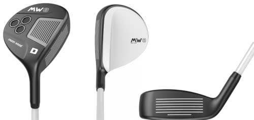 MW8 Moon Wood Golf Driver for Men & Women - Legal Tournament Driver with Headcover - Perfect for Driving Range & Course Play