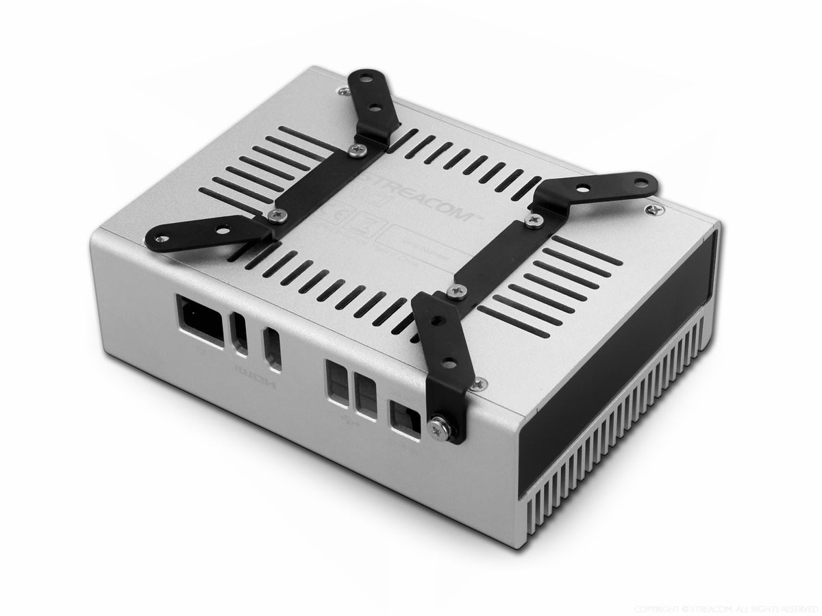 Streacom NC1 Wall Mount ST VM1 - Compact Wall Mount Bracket for Mini ITX & Small Form Factor PCs - Perfect for Home Office & Gaming Setups