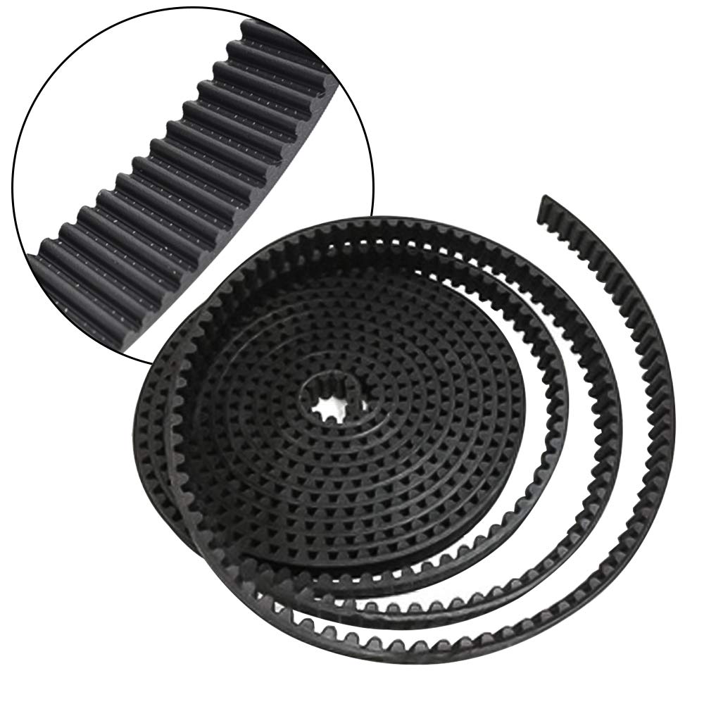 HTD3M Timing Belt 5M Open End PU 15mm Width Arc Tooth Belt for 3D Printer CNC Machine - Perfect for Precise Motion Control in DIY Robotics & Automation Projects