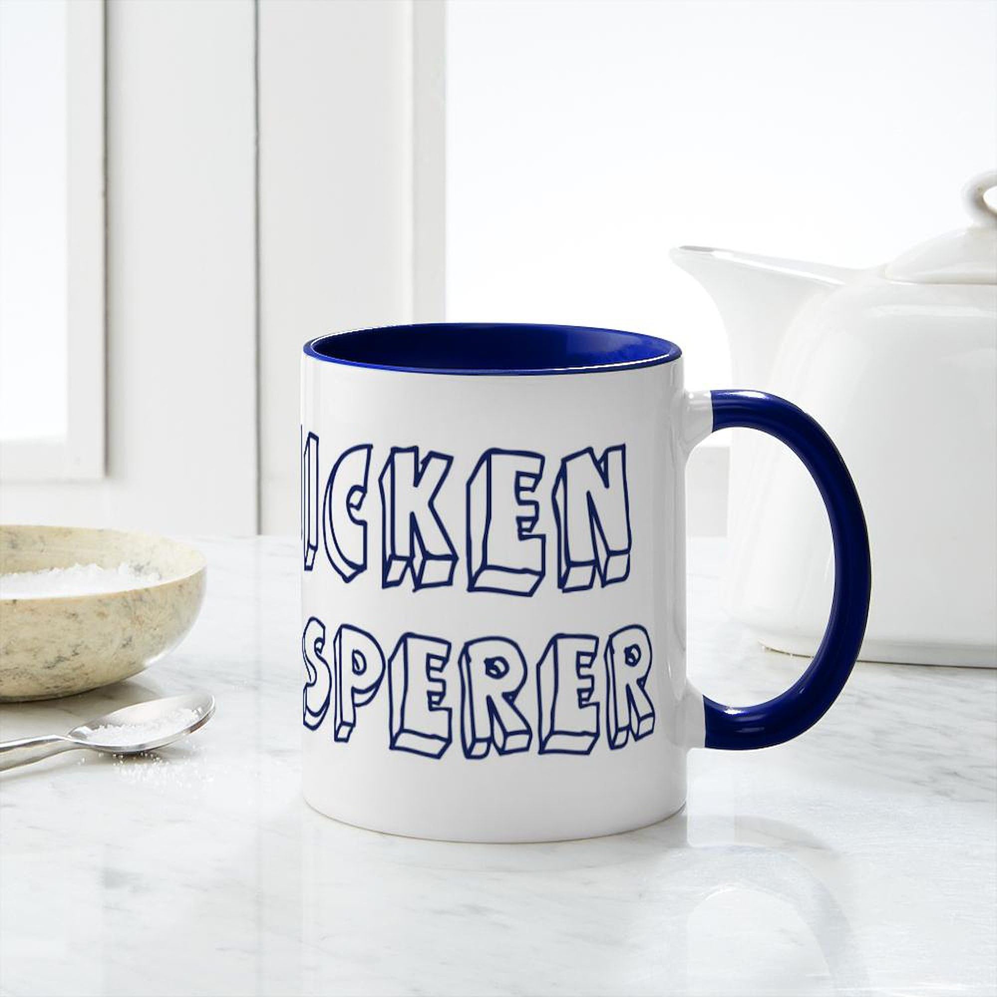 Chicken Whisperer 11 oz Ceramic Coffee Mug (325ml) - Funny Chicken Lover Gift for Farmers & Poultry Enthusiasts - Perfect for Morning Coffee, Tea, or Office Use