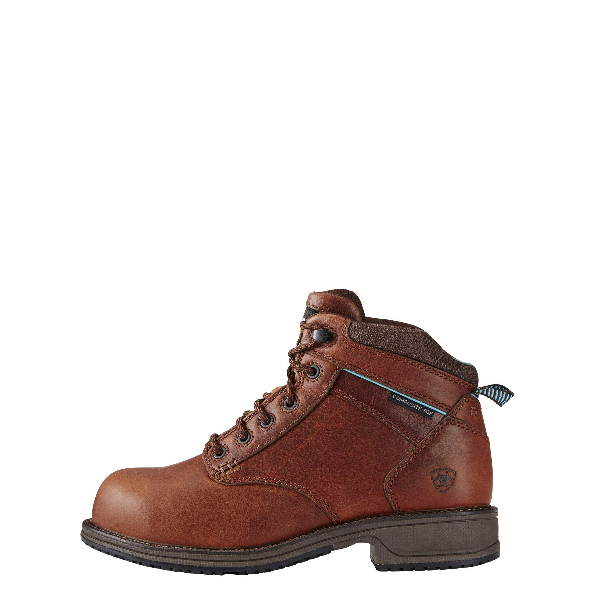Ariat Women's Casual Work Boots Mid Height Lace Up Composite Toe - Comfortable & Durable for Construction, Warehouse, and Outdoor Work