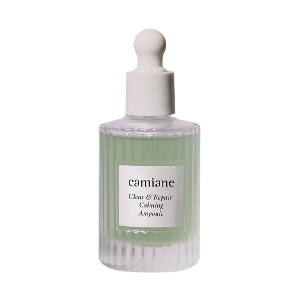 Camiane Clear & Repair Calming Ampoule 50ml - Korean Skin Care Serum for Acne, Redness & Sensitive Skin - Perfect for Nighttime Routine & Post-Treatment Recovery