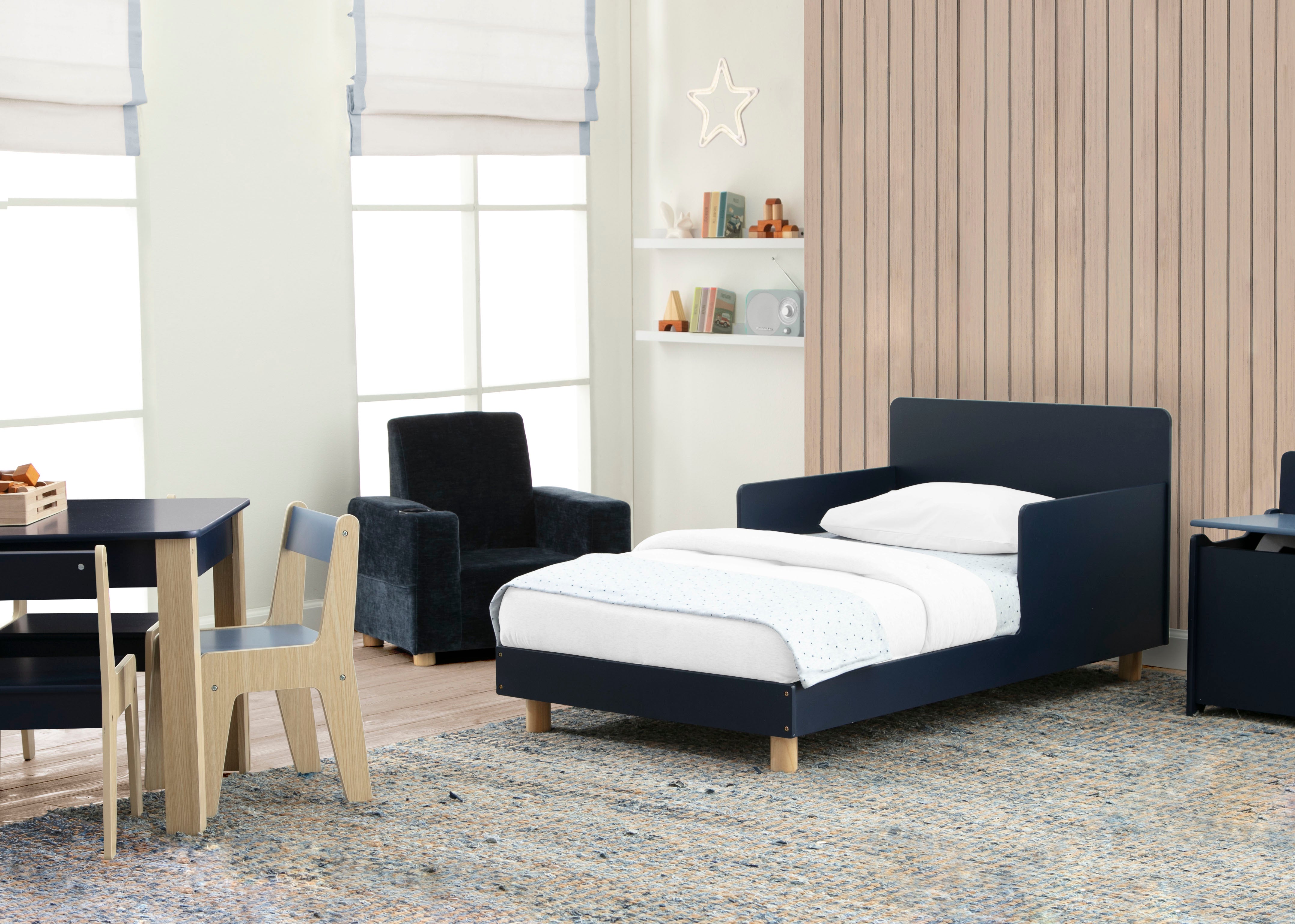 GapKids Toddler Bed - Comfortable & Safe Baby Crib for Boys & Girls | Perfect for Nursery, Daycare & First Big Kid Bed Transition