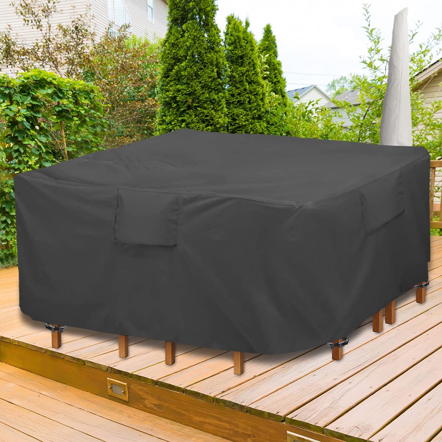 **GARDRIT Upgraded 100% Waterproof 600D Tear-Resistant Outdoor Patio Furniture Covers - 94