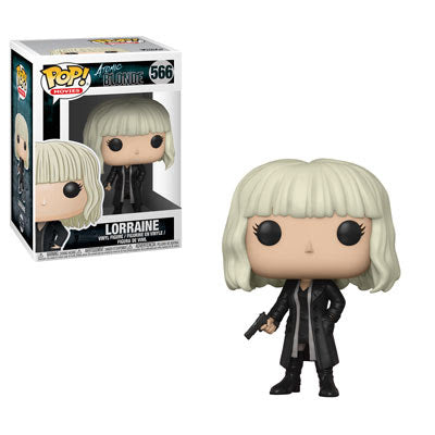 Atomic Blonde Pop! Vinyl Figure - Lorraine with Gun Collectible [566] - Perfect for Movie Fans, Collectors, and Gift Giving