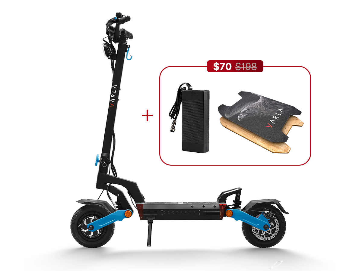 Eagle One V2.0 Off Road Electric Scooter for Adults - 500W Motor, 25MPH, 18 Mile Range - Perfect for Commuting, Trail Riding & Urban Exploration