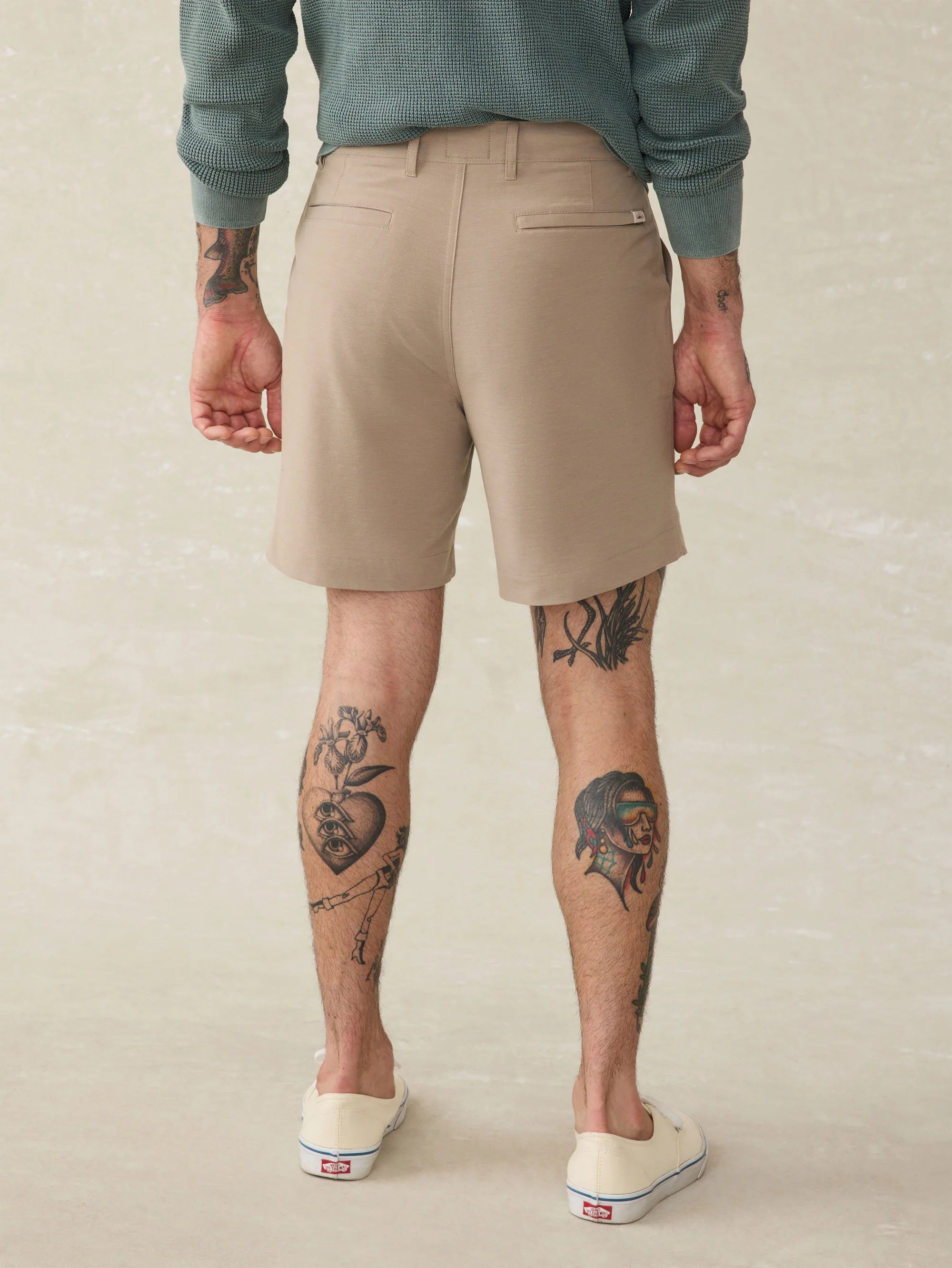 FAHERTY Men's All-Day Comfort Shorts - Lightweight, Breathable & Quick-Dry for Outdoor Activities, Travel & Casual Wear