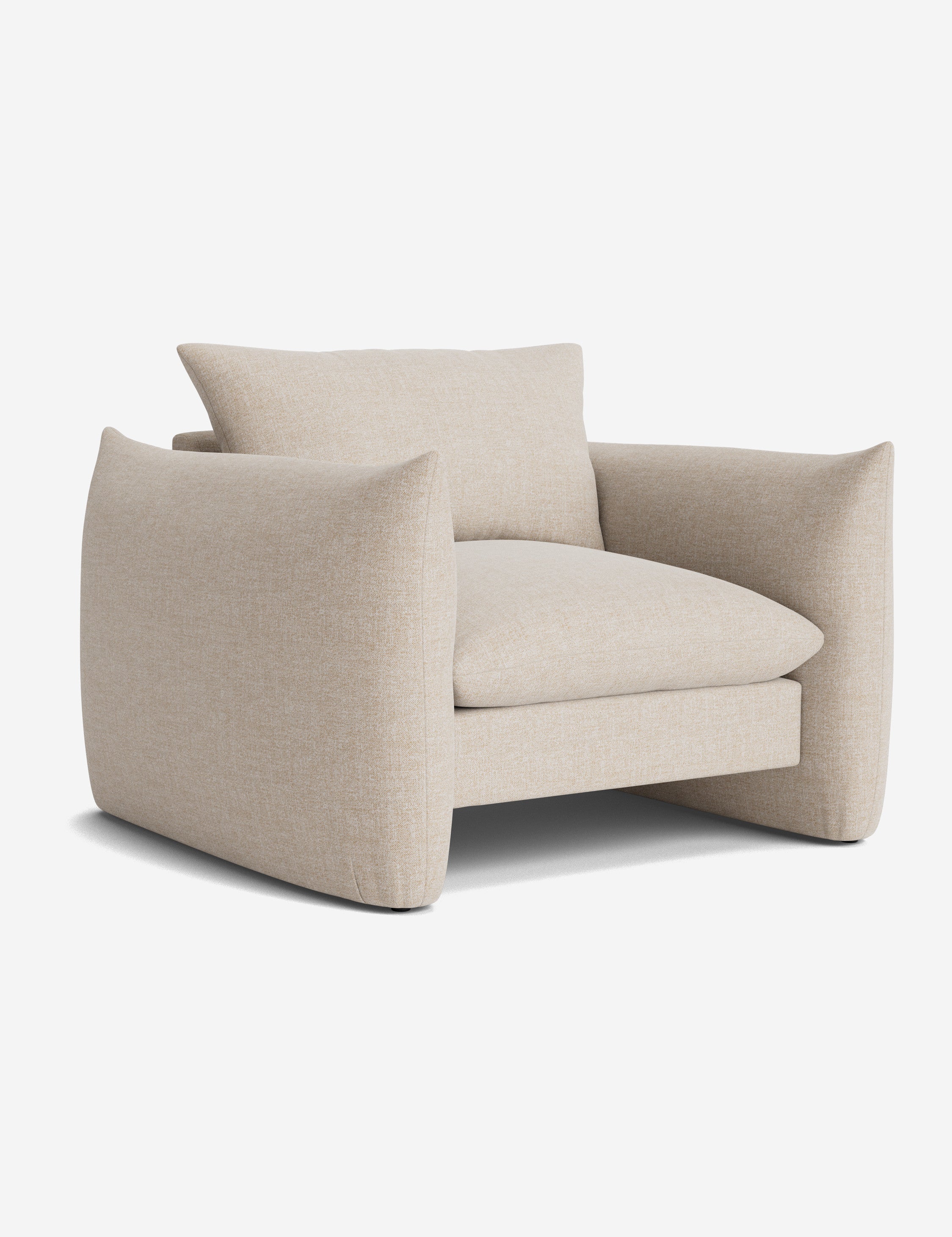 Stylish Banks Accent Chair - Modern Living Room Furniture for Home & Office - Perfect for Reading Nook, Lounge Area or Workspace