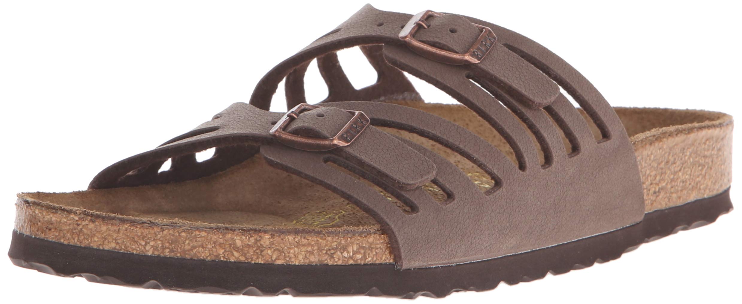Birkenstock Granada Mocha Bb 36 - Comfortable Leather Sandals for Women | Perfect for Casual Wear, Beach & Summer Outfits