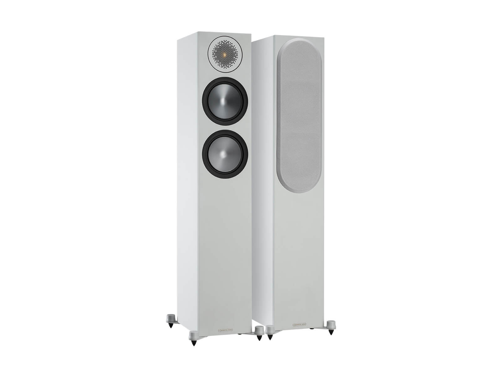 Monitor Audio Bronze 200 Floorstanding Speakers (Pair) - High-Fidelity Home Audio System for Living Room & Home Theater