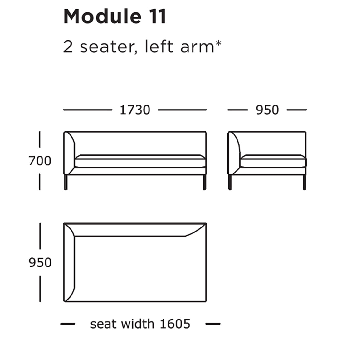 Modular Sofa Set with 9-16 Configurable Sections – Customizable Living Room Furniture for Modern Homes, Apartments & Office Spaces