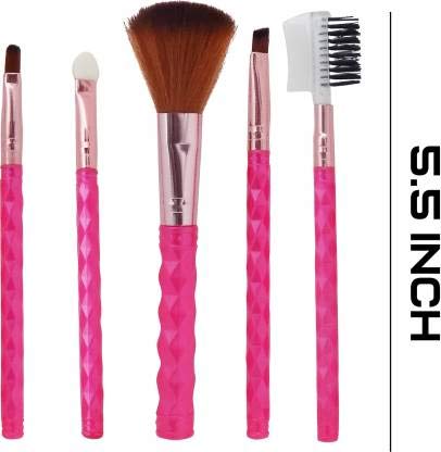 Premium Mobhada 7-Piece Makeup Brush Set for Foundation & Face Makeup - Soft Synthetic Bristles, Ergonomic Handles (Colors May Vary) - Perfect for Professional Makeup Artists & Home Beauty Routines