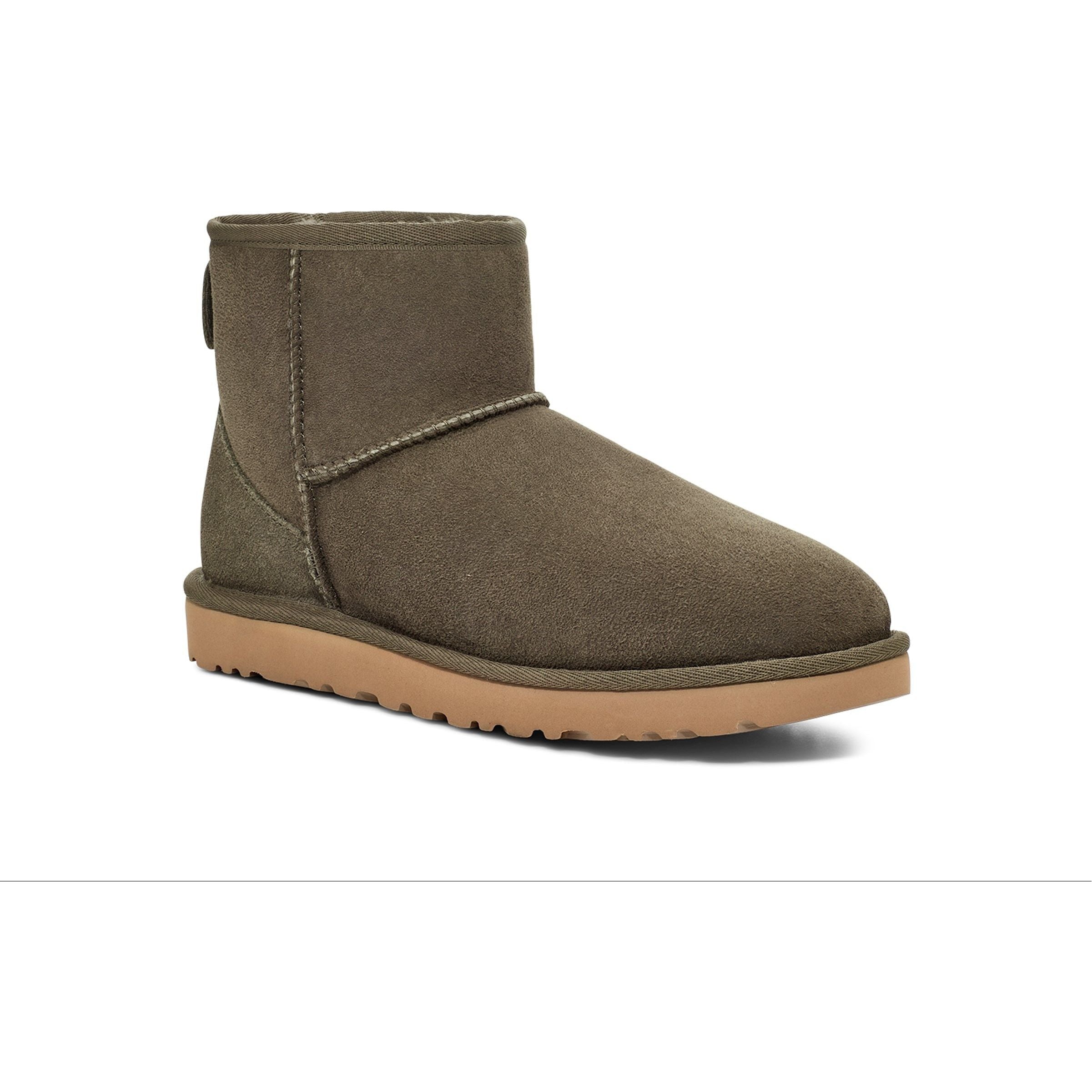 UGG Women's Classic Mini II Boots - Waterproof Winter Snow Boots for Women, Cozy Sheepskin Lined Ankle Boots for Cold Weather, Slate Grey | Perfect for Snow Days, Outdoor Activities & Casual Wear