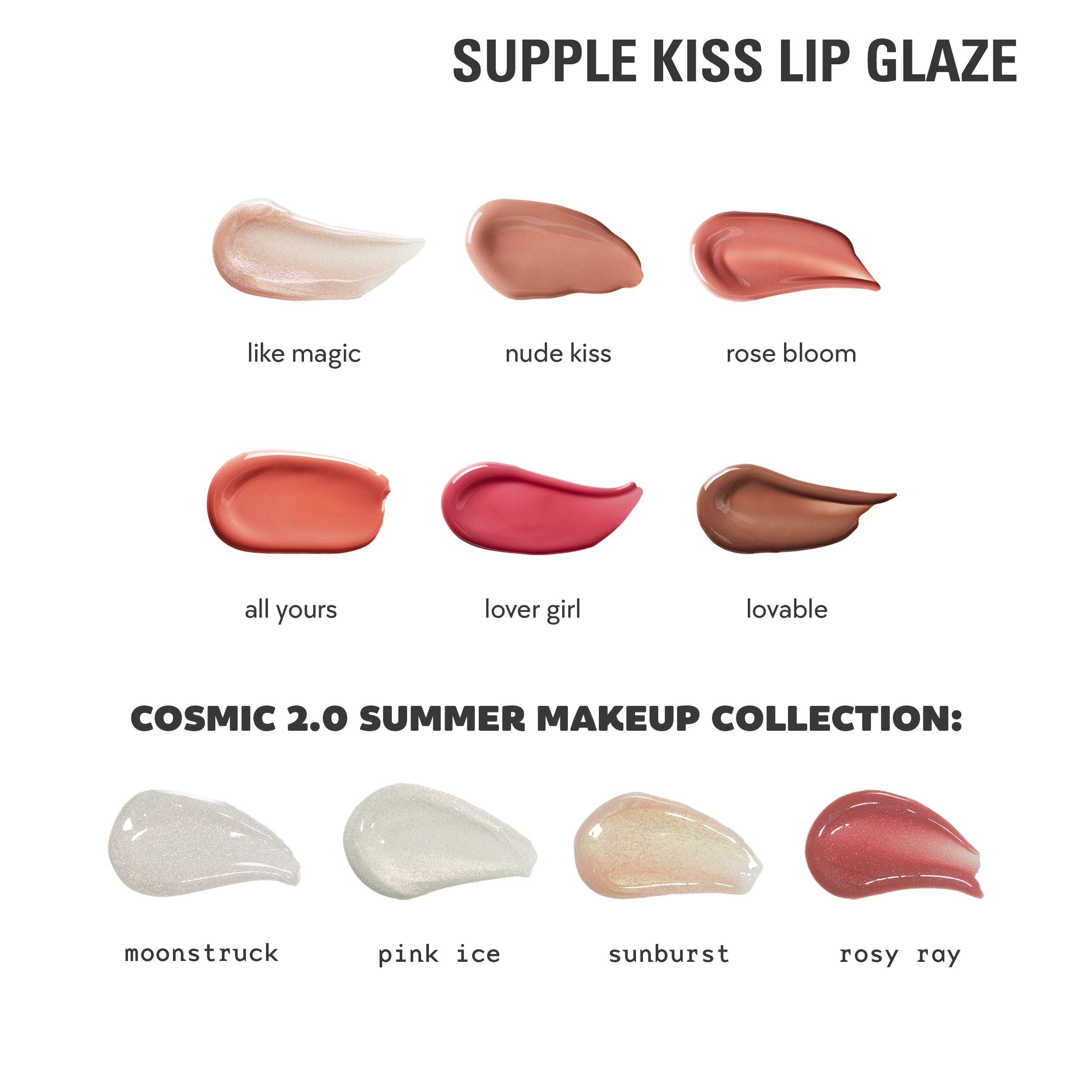 Supple Kiss Lip Glaze & Precision Pout Lip Liner Set - Hydrating Lip Gloss & Long-Lasting Lip Liner Duo for Perfect Pout - Ideal for Daily Wear, Date Night & Special Occasions