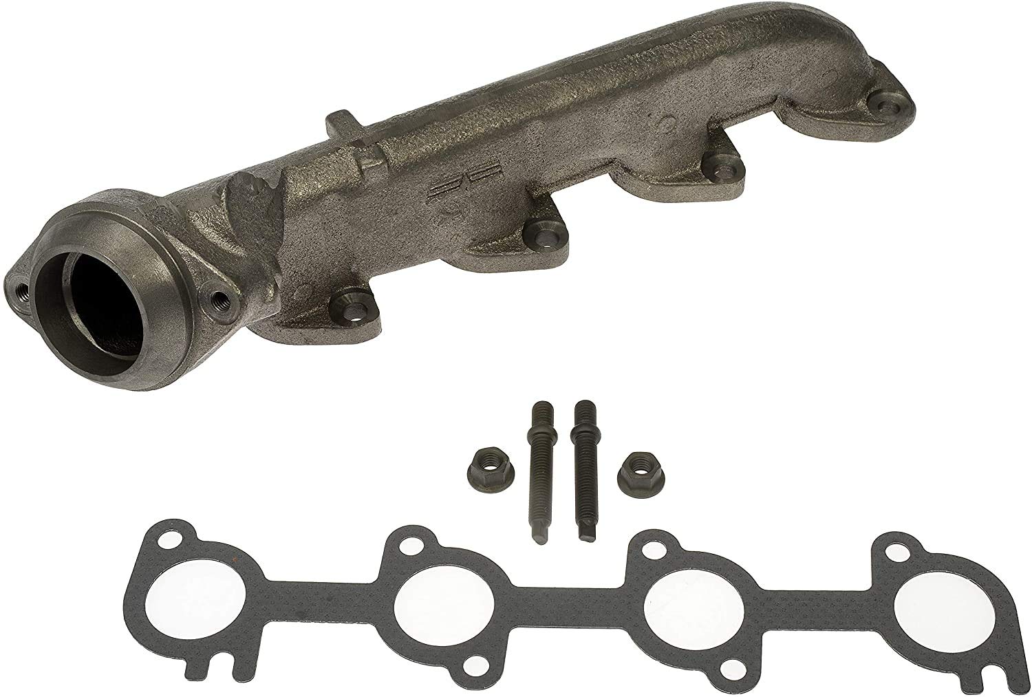 APDTY 785660 Right Side Exhaust Manifold Kit - Compatible with Select Vehicle Models | Perfect for Engine Repair & Performance Upgrades