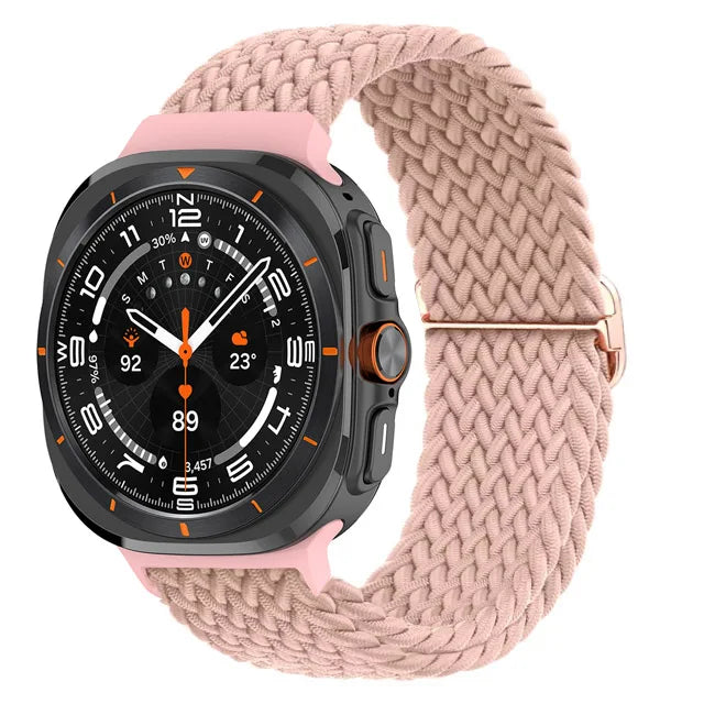 Premium Braided Nylon Loop Strap for Samsung Galaxy Watch Ultra - Durable, Comfortable & Adjustable for Sports, Workouts & Everyday Wear