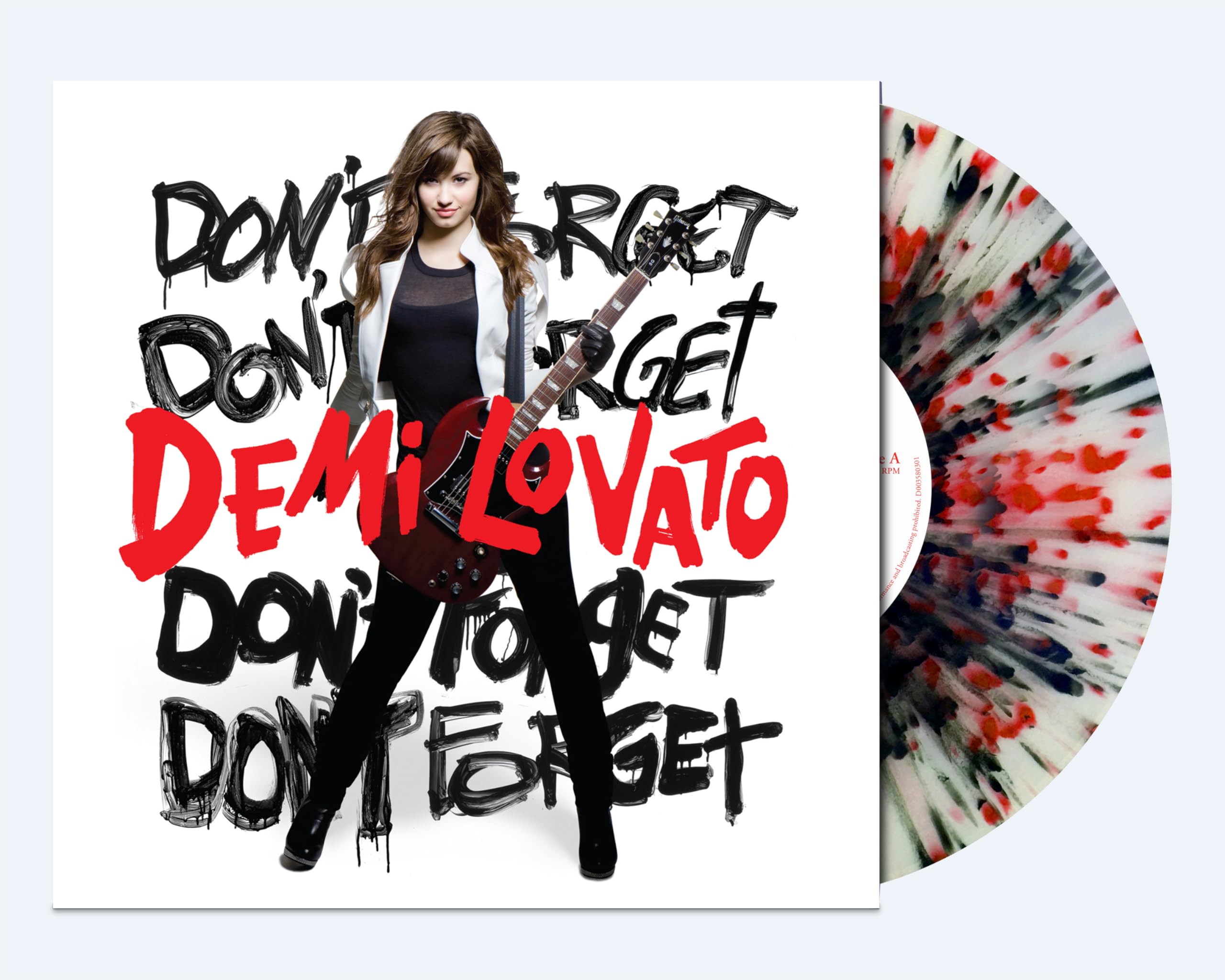 Clear/Red/Black Splatter Vinyl Records - High-Quality Collectible LP for Music Enthusiasts | Perfect for DJs, Audiophiles & Vintage Music Collectors