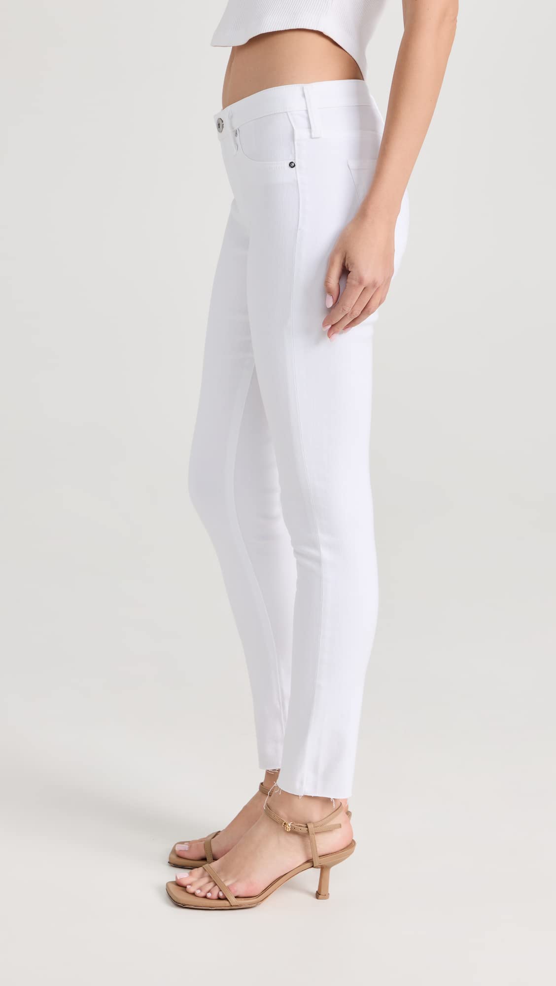 AG Adriano Goldschmied Women's High Waist Stretch Skinny Ankle Jeans - Perfect for Work, Casual Outfits & Date Night