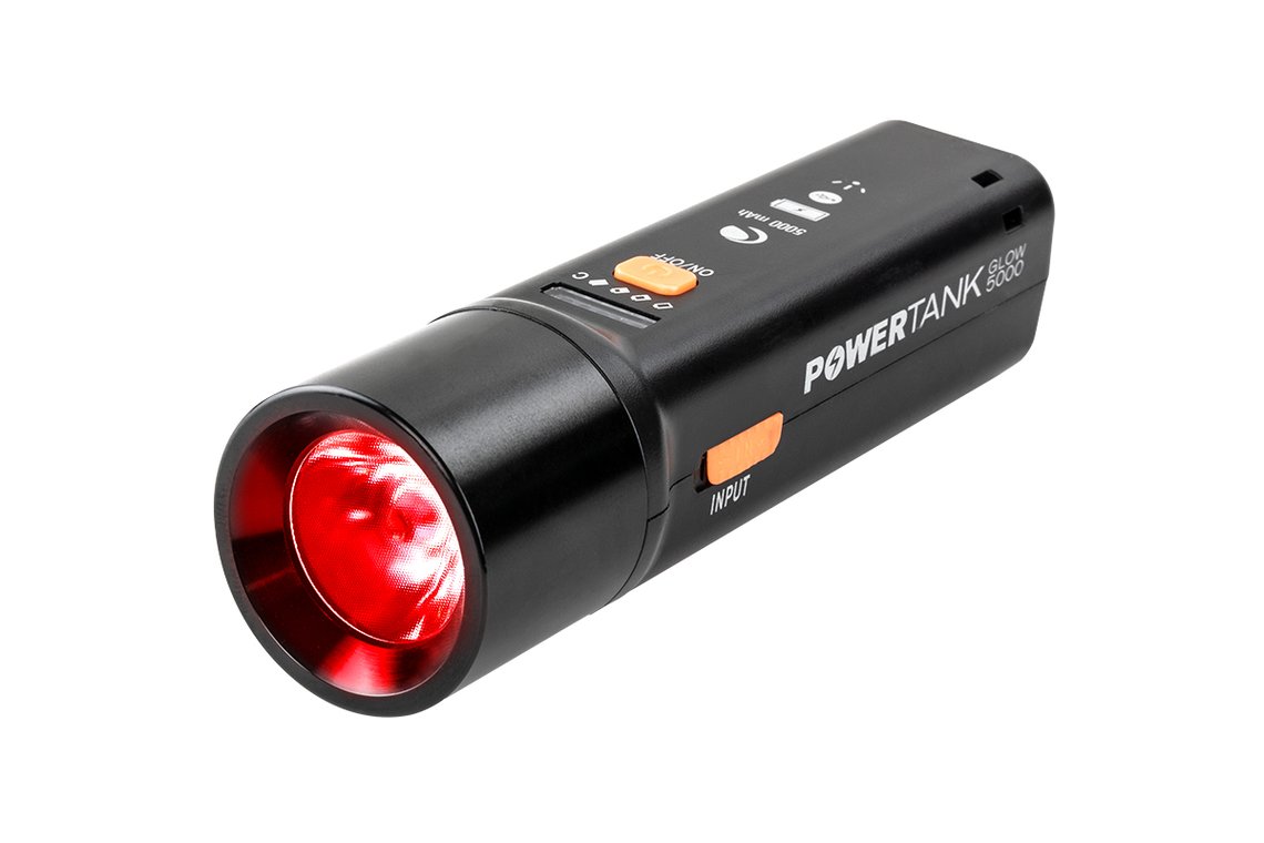 POWERTANK GLOW 5000 High-Capacity Portable Power Bank (93585) - Perfect for Camping, Travel & Emergency Power Backup