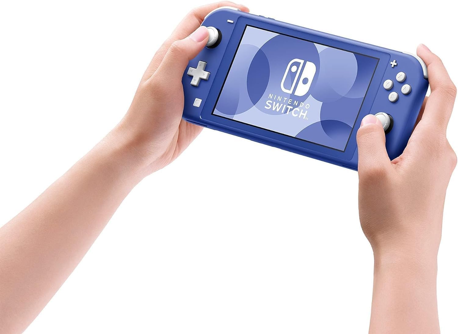 Refurbished Nintendo Switch Lite - Blue | Portable Gaming Console for Travel, Commuting & On-the-Go Entertainment