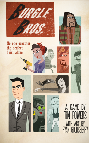 Burgle Bros - Cooperative Heist Board Game for 2-4 Players | Strategy Game for Family & Friends Game Night | Perfect for Parties & Team Building