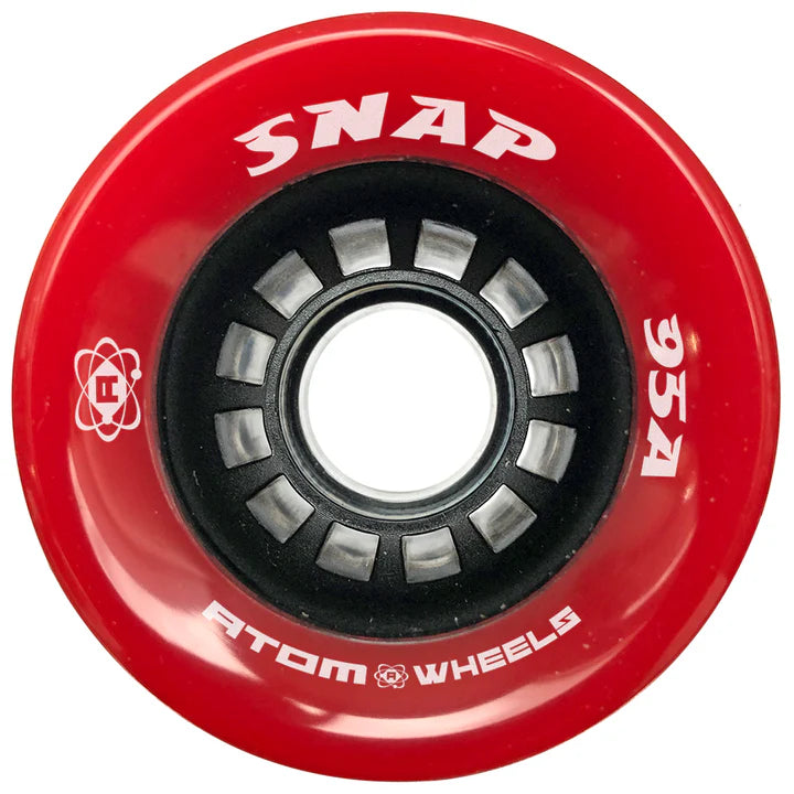 Atom Snap Wheels 91A & 95A - High Performance Skateboard Wheels (Pack of 4) - Perfect for Street Skating & Park Riding