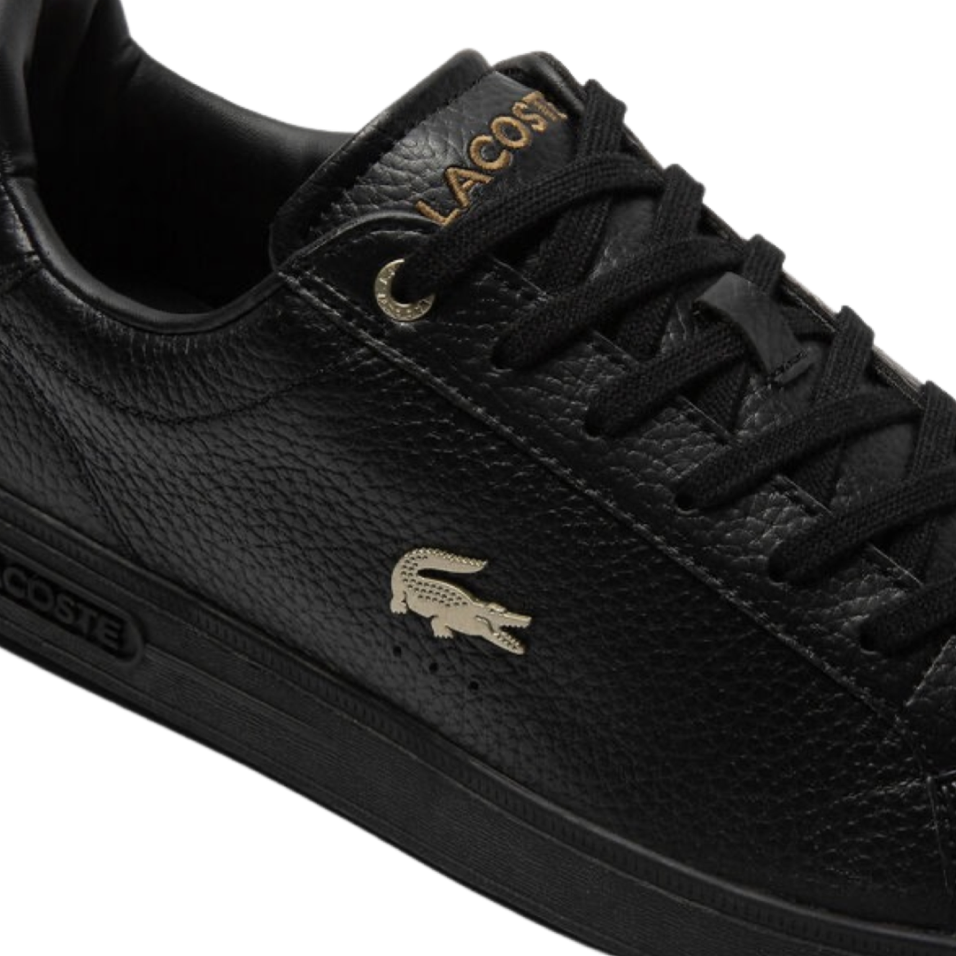 Lacoste Graduate Pro 123 Black Men's Tennis Shoes - Premium Comfort & Style for Casual Wear & Sports