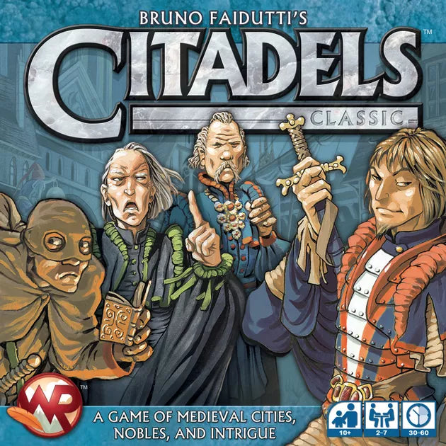 Citadels Classic Edition Board Game - Strategy Card Game for Adults & Families - Perfect for Game Nights & Social Gatherings