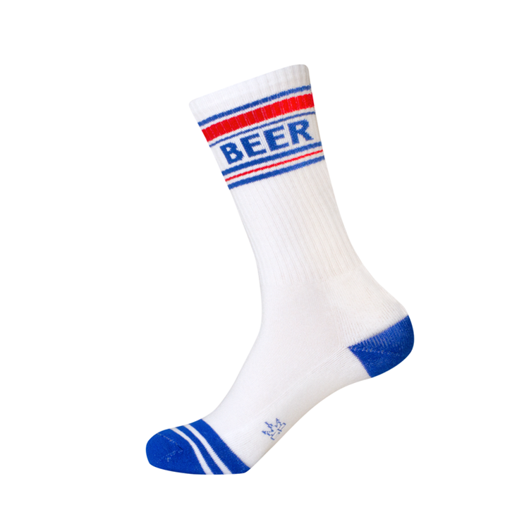 Premium Beer Gym Socks for Men & Women - Comfortable Workout & Athletic Socks - Perfect for Running, Training & Sports