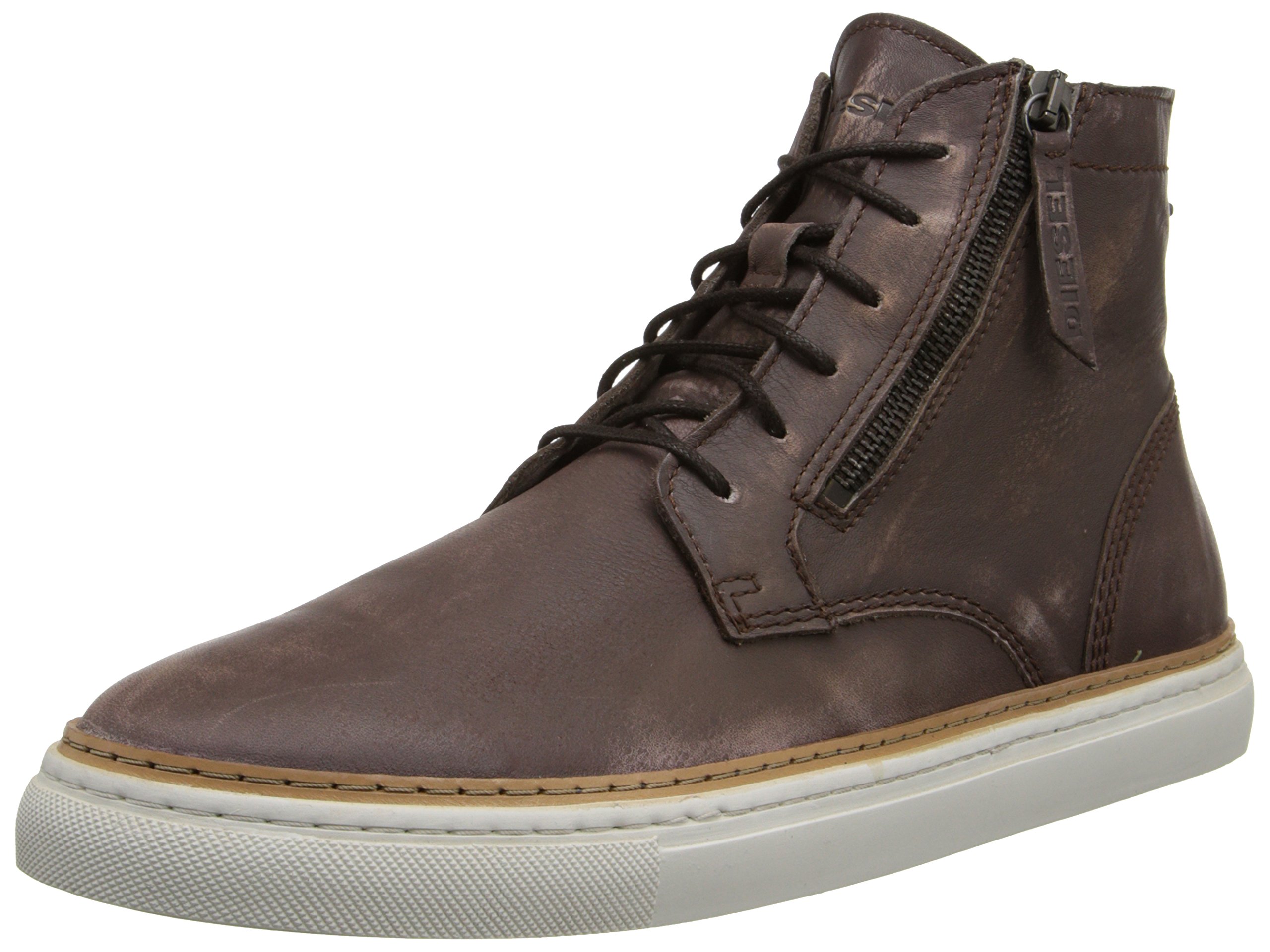 Diesel Men's Gun-tel D-blaast Mid Top Sneakers - Stylish Casual & Streetwear Shoes for Men | Perfect for Everyday Wear, Urban Fashion & Outdoor Activities