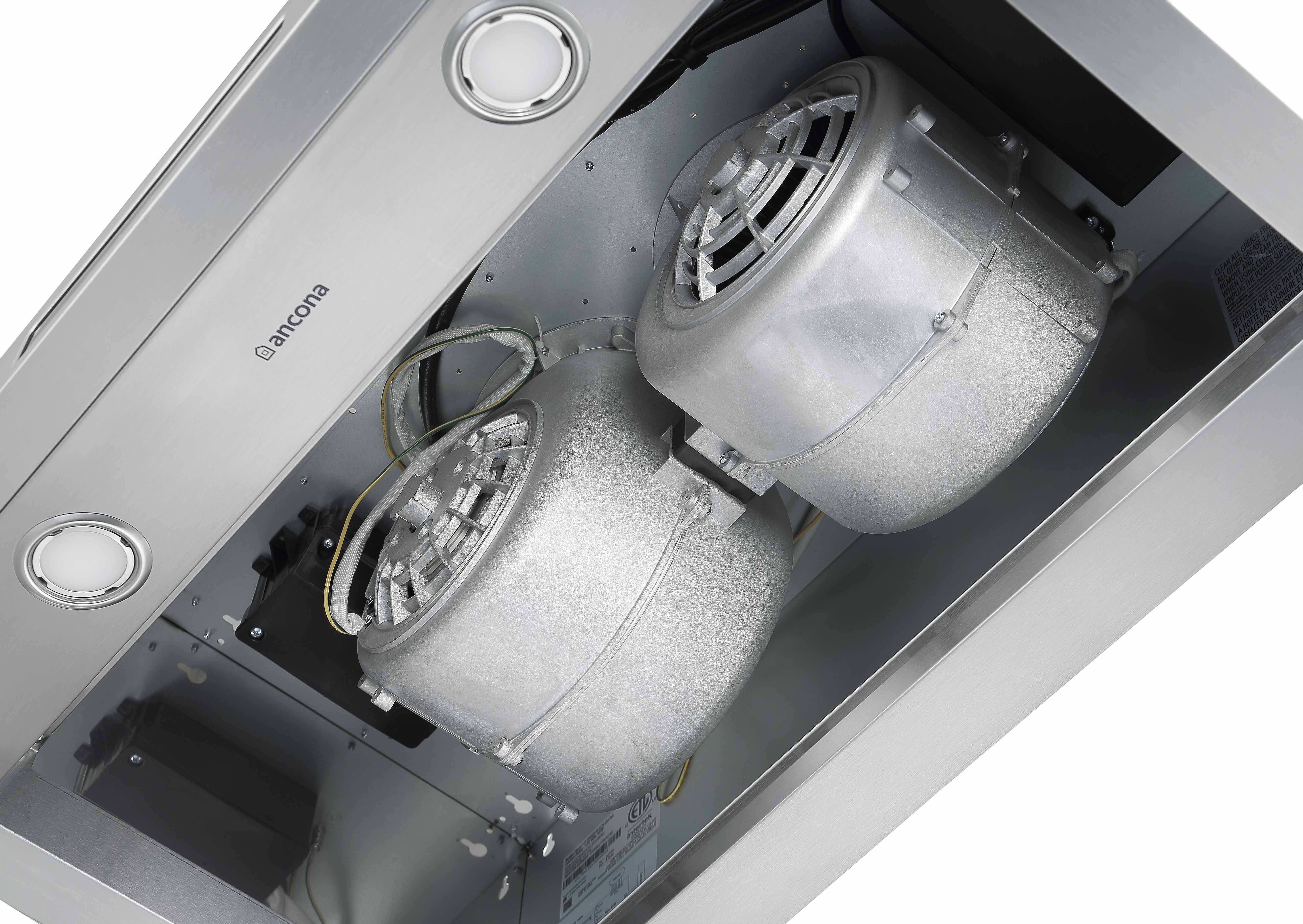 30 Inch Stainless Steel Pro Series Turbo Undercabinet Range Hood with Night Light - Powerful Kitchen Ventilation for Smoke & Odor Removal - Perfect for Home Chefs & Modern Kitchens