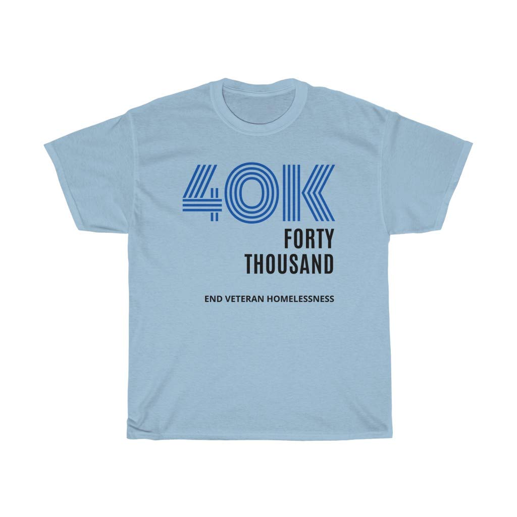 Support Veterans - Charity T-Shirts to End Veteran Homelessness | Military Apparel for Men & Women | Wear for Fundraising, Awareness & Everyday Comfort