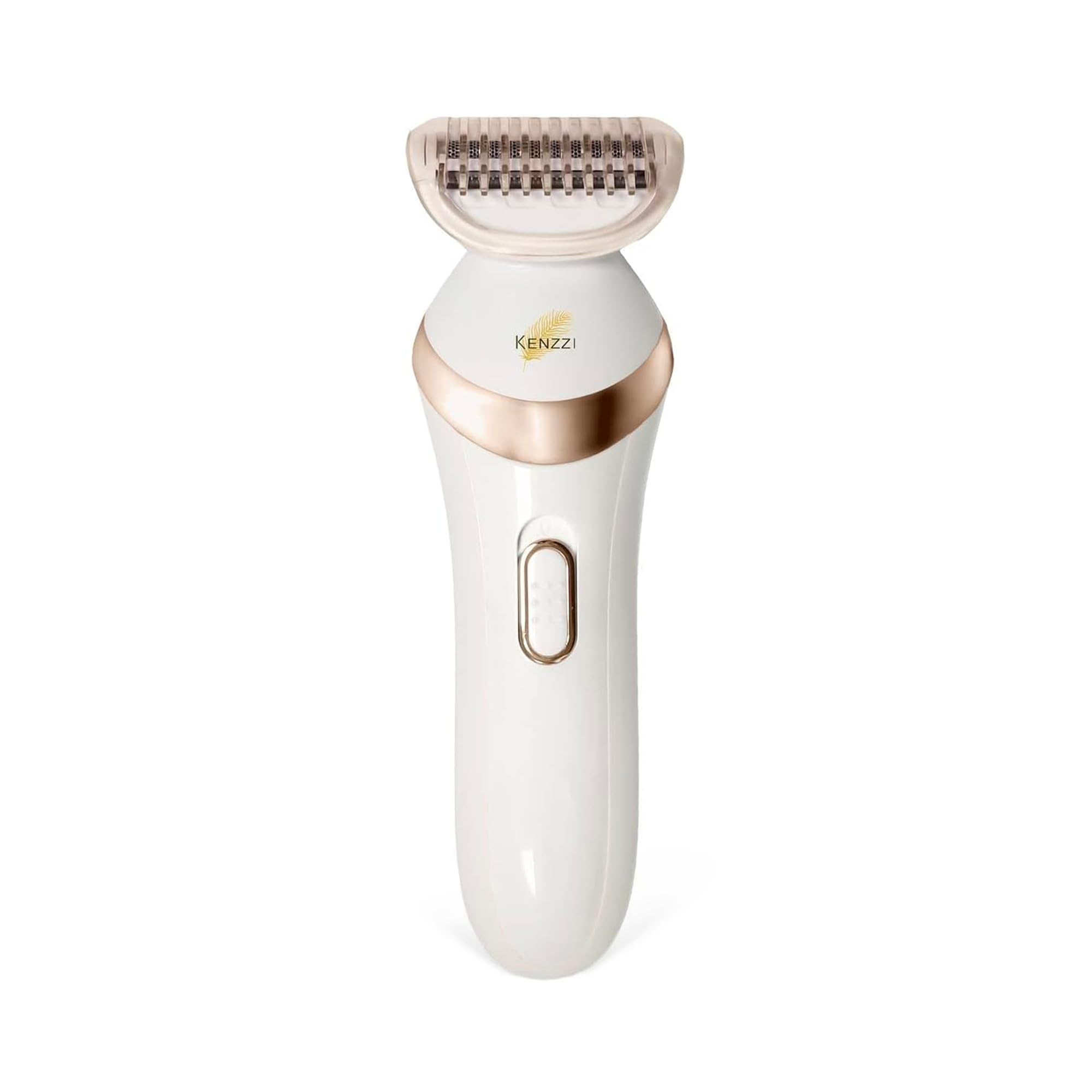Kenzzi Electric Shaver for Women - 3-Blade Rechargeable Bikini Trimmer & Body Shaver - Wet/Dry Use for Legs, Underarms, Bikini Area - Cordless Razor for Sensitive Skin - Perfect for Travel, Gym & Quick Hair Removal at Home
