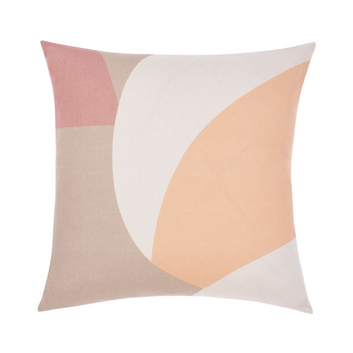 Eisha Sand Square Filled Cushion - Soft Decorative Throw Pillow for Sofa, Bed & Home Decor - Perfect for Living Room, Bedroom & Outdoor Seating