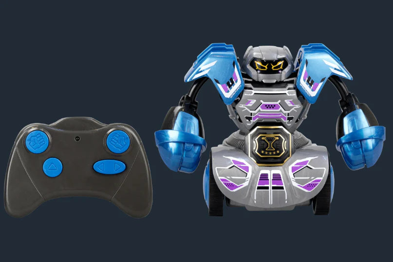 Silverlit Robo Kombat Spin Battle 2-Pack - Interactive Robot Fighting Game Set for Kids | Perfect for Indoor Play, Birthday Gifts & STEM Learning