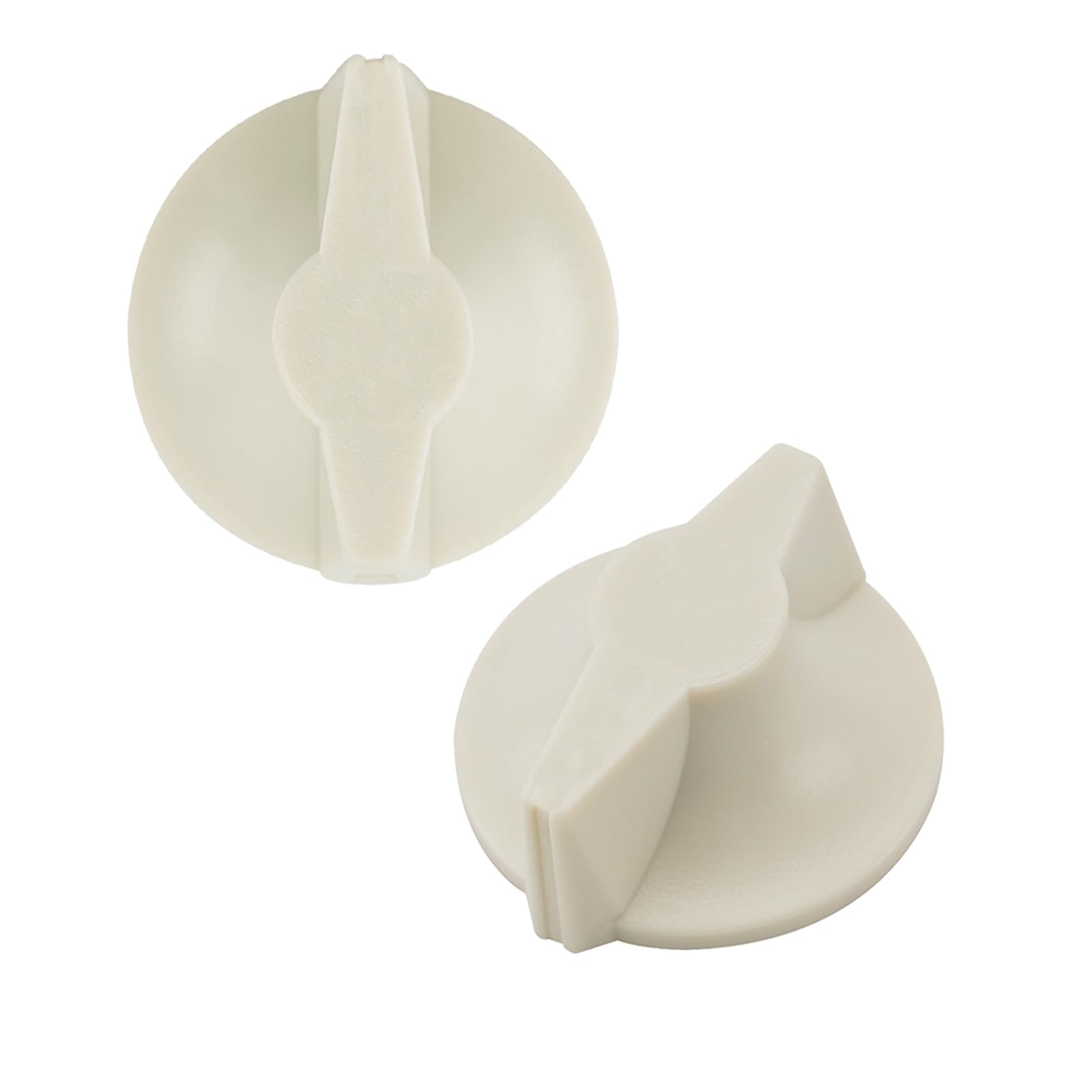 6PCS 146MT574 Timer Knob Replacement for FD Series Spring Wound Timers - Almond Color - Perfect for Ovens, Washing Machines & Industrial Equipment Maintenance