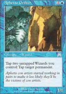 Magic The Gathering Aphetto Grifter Onslaught MTG Card - Rare Trading Card Game Collectible for Deck Building & Strategy Games