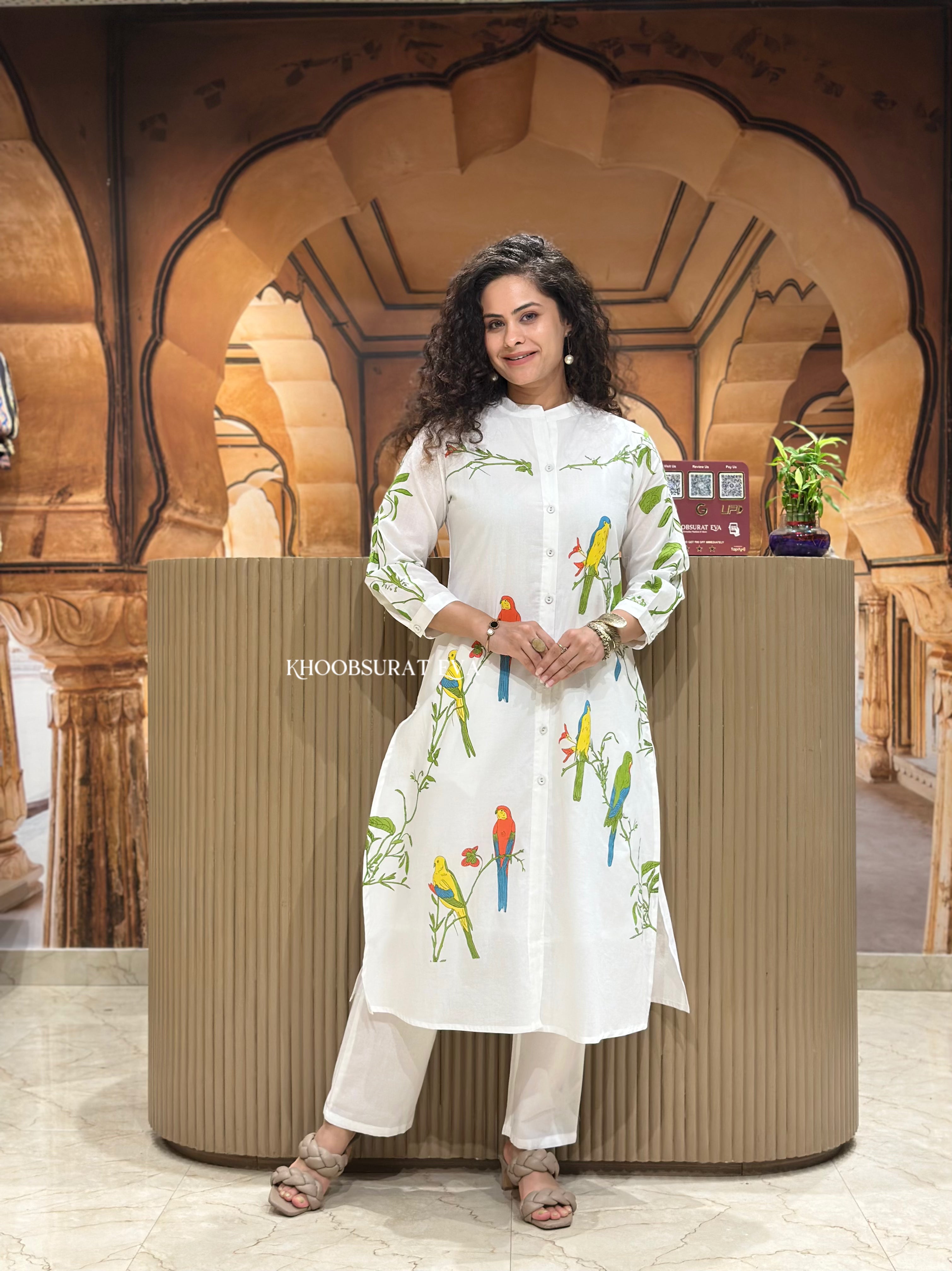 Stylish Cotton Kurta Set for Women - Comfortable & Breathable Traditional Indian Outfit - Perfect for Festivals, Weddings & Casual Wear