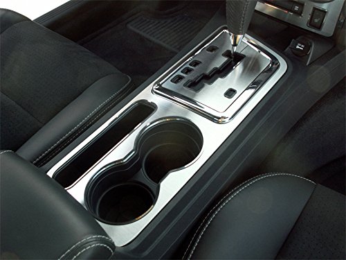 Brushed Aluminum American Car Shifter Plate - Upgrade Your Ride with Premium Style & Durability for Muscle Cars & Classic Vehicles