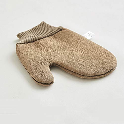 Exfoliating Bath Towel for Men & Women - Strong Exfoliation & Back Scrubber - Microabrasion Shower Gloves - Spa Quality (Color A) - Perfect for Body Scrub, Dead Skin Removal & Dry Brushing in Shower