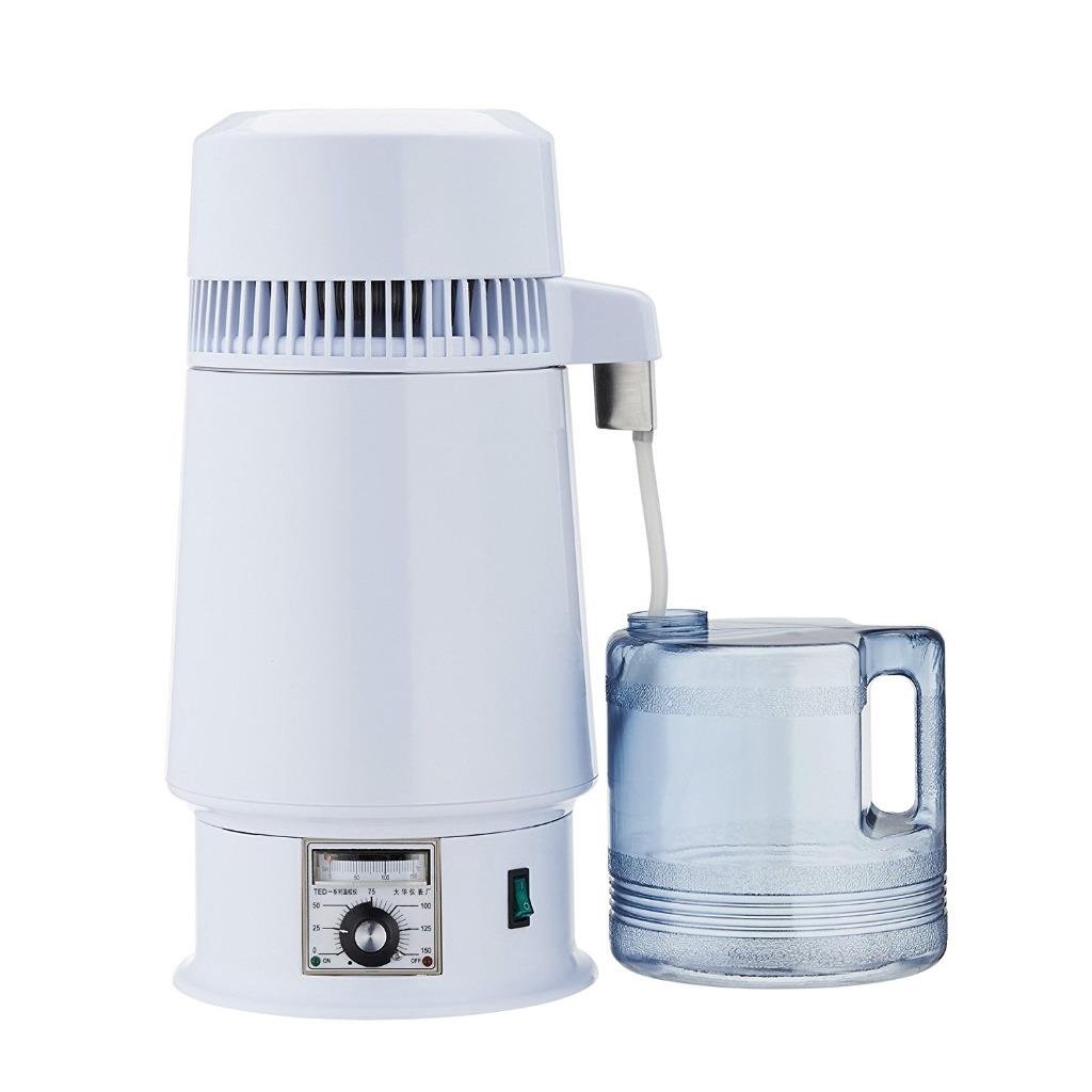 4L Stainless Steel Moonshine Still Kit for Home Brewing - 750W Alcohol Distiller with Connection Bottle for Wine Making & Pure Water Distillation | Perfect for DIY Spirits, Craft Cocktails & Emergency Water Purification