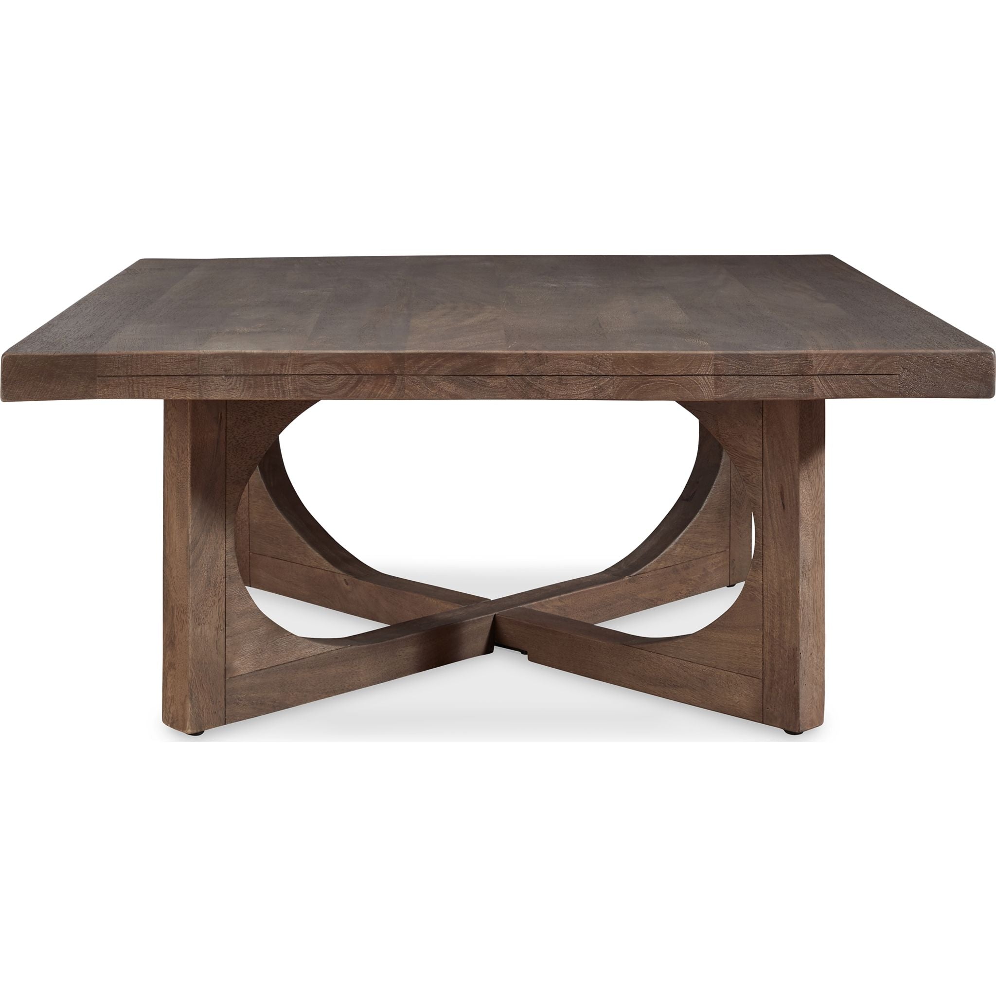 Abbianna Modern Square Coffee Table - Stylish & Durable Living Room Center Table for Small Spaces - Perfect for Coffee, Books & Decor