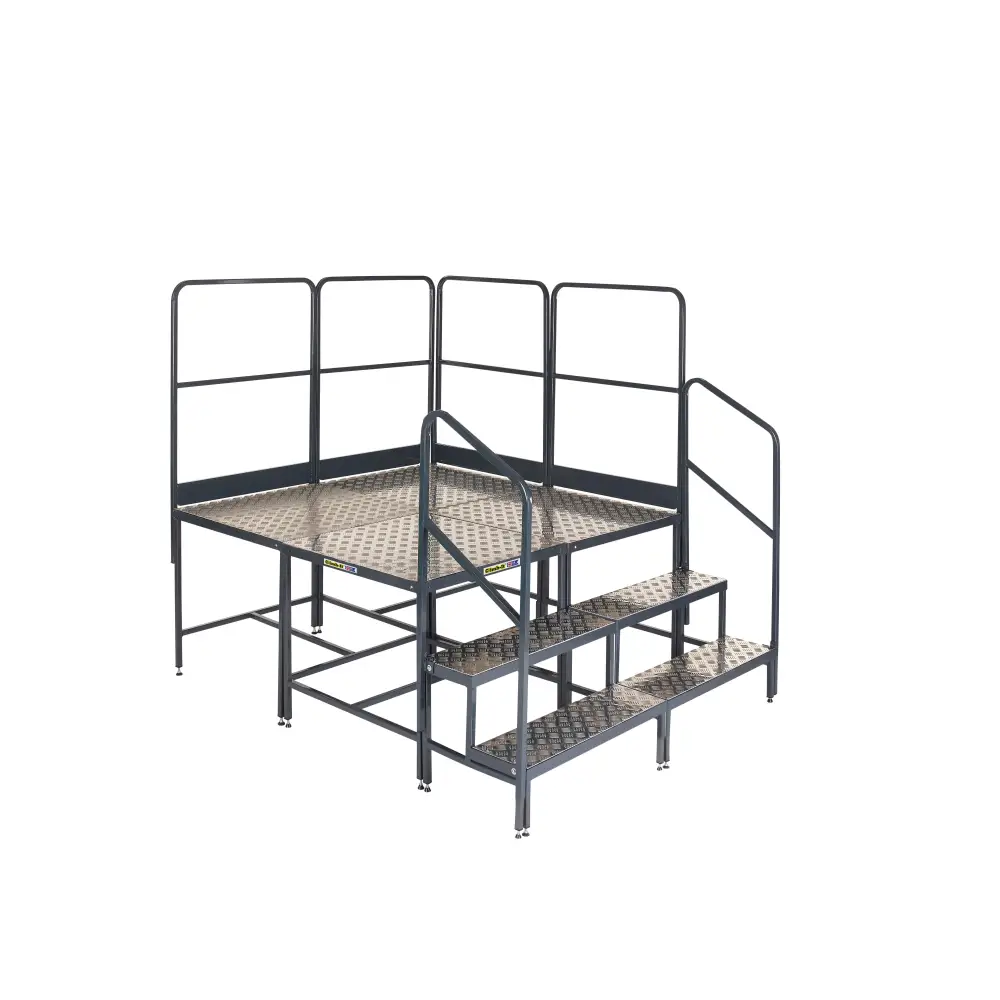 Climb It UK Platform - 4 Square Platforms (2x2) for Indoor/Outdoor Climbing, Playground & Fitness Training