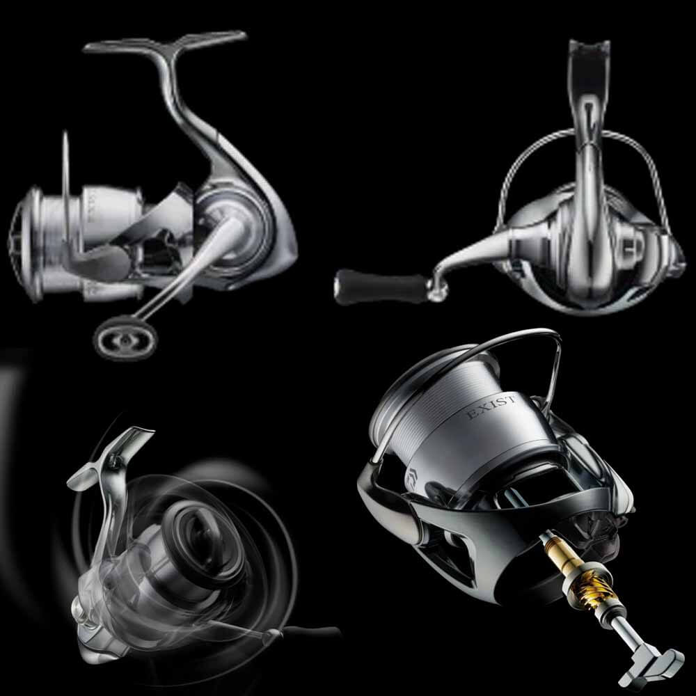 Daiwa Exist Spinning Reel - Ultra Lightweight Fishing Reel with Smooth Drag System - Perfect for Freshwater & Saltwater Angling, Bass Fishing, and Tournament Use