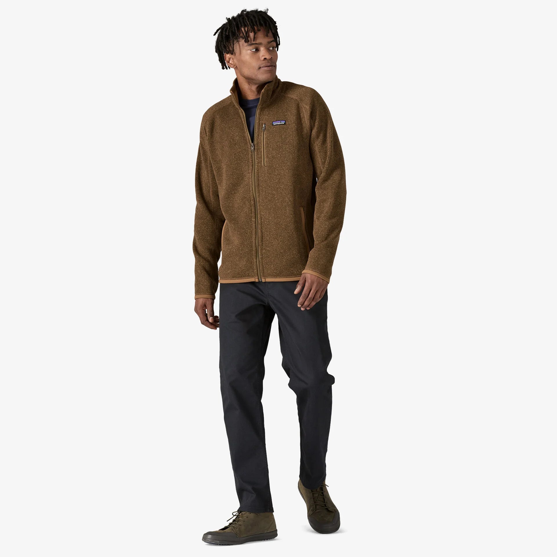 Better Sweater® Fleece Jacket for Men - Warm & Comfortable Outdoor Winter Coat | Perfect for Hiking, Camping & Casual Wear