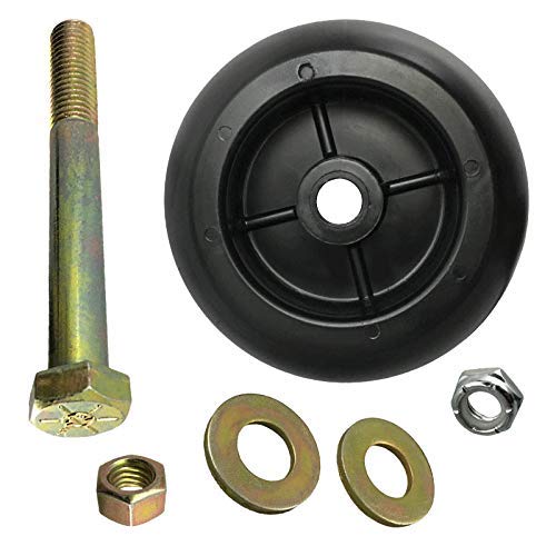 2-Pack Replacement Deck Wheel Kit for Hustler Mowers - Fits Models 788166, 31997, 781567, 781708 - Perfect for Lawn Mower Maintenance & Repair