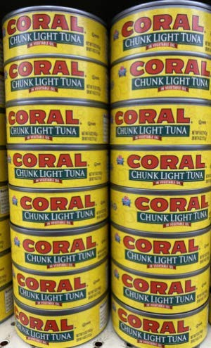 Premium Coral Chunk Light Tuna in Olive Oil - 5 Oz Cans (Pack of 16) | High Protein, Keto & Paleo Friendly | Perfect for Salads, Sandwiches & Quick Meals
