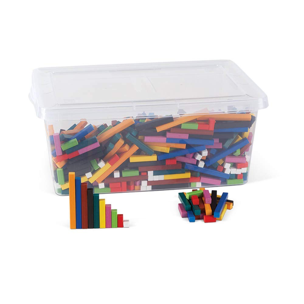 hand2mind Cuisenaire Rods - Math Manipulatives for Kids, Classroom & Homeschool Learning - Perfect for Counting, Fractions & Measurement Activities