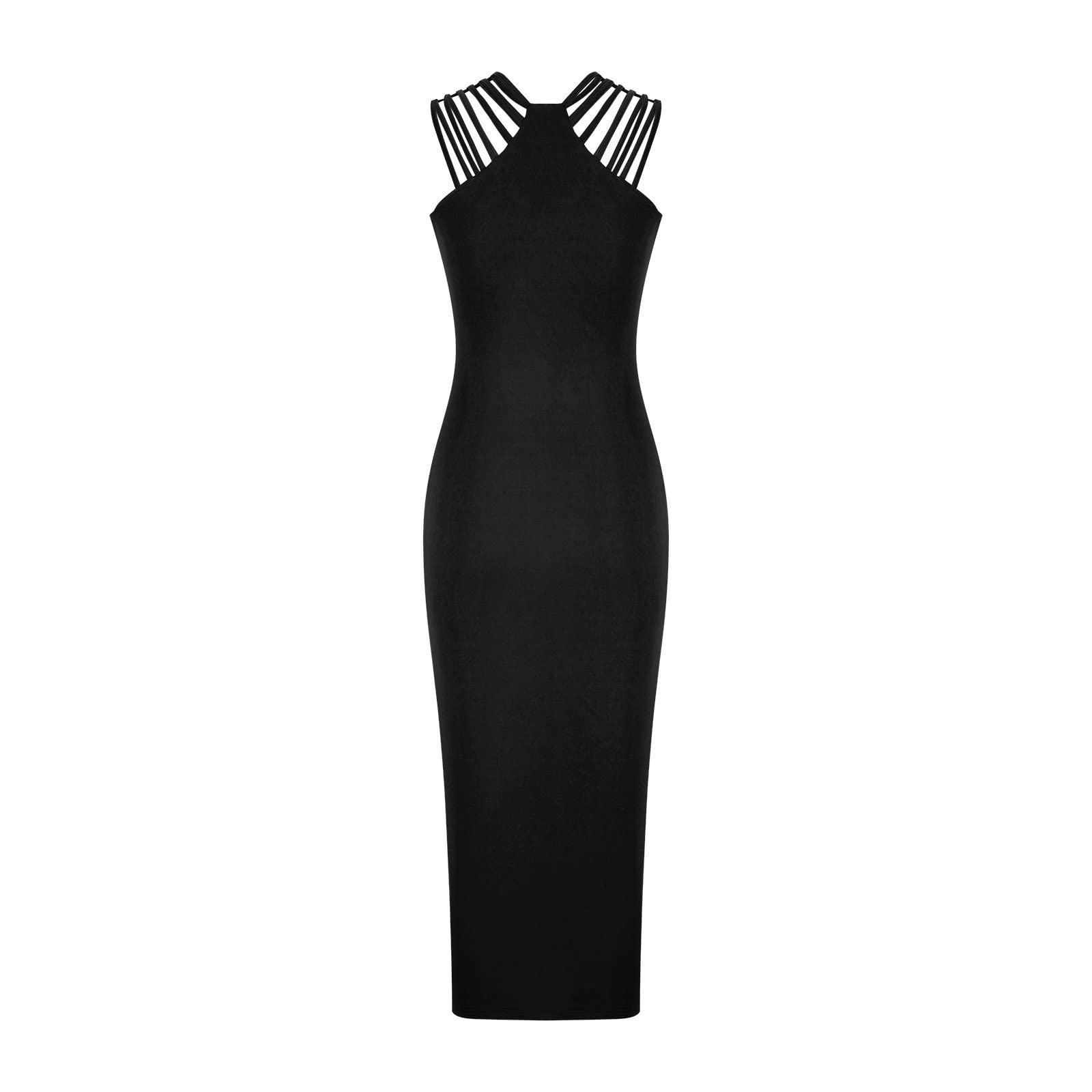AMhomely Women's Casual Dresses - Comfortable Summer Flowy Maxi Dress for Beach, Vacation & Everyday Wear